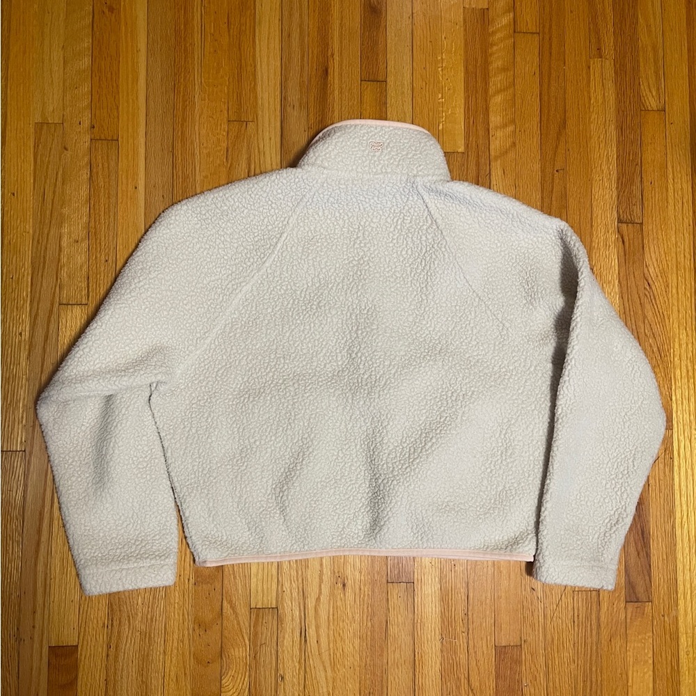 Sunday Best Cream Fleece Jacket - Picture 2 of 3